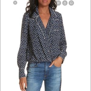 Veronica Beard Silk “Worth” Top Size 4